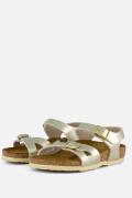 Birkenstock Rio Kids Sandalen goud Imitatieleer