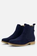 Tamaris Chelsea boots blauw Leer