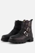 Muyters boots buckles zwart