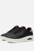 Skechers Uno Court Sneakers zwart Synthetisch