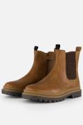 Muyters Chelsea boots cognac Leer