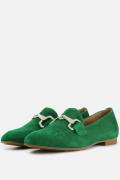 Gabor Instappers groen Suede