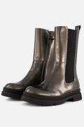 Muyters Chelsea boots zilver Leer