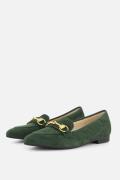 Gabor Instappers groen Suede