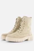 Feyn Paige01 Veterboots taupe Suede