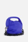 Hvisk Doka mini shiny tas blauw