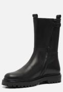 Giga Hoge Chelsea boots zwart Lakleer