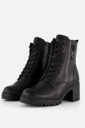 S.Oliver Veterboots zwart Synthetisch