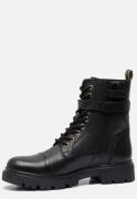 Muyters Veterboots zwart Leer 22605