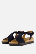 Gabor Sandalen blauw Suede