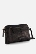 Burkely Cool Colbie Minibag zwart Leer