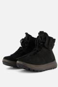 Ecco Solice Veterboots zwart Nubuck