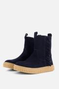 Muyters Enkellaarsjes blauw Suede