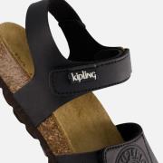 Kipling Guy Sandalen zwart Leer