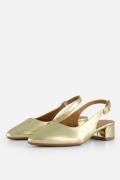 Tamaris Slingback Pumps goud Synthetisch