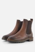 Linea Zeta Chelsea boots cognac Leer