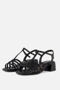 Tamaris Sandalen met hak zwart Leer