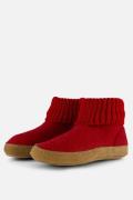 Bergstein Cozy Lux Pantoffels rood Wol