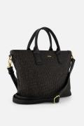 Charm Handtas zwart Textiel