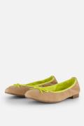Tamaris Ballerina's beige Leer