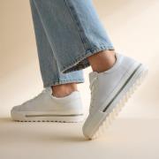 Gabor Sneakers wit Leer