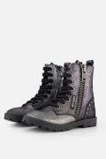 Shoesme Veterboots zwart Leer