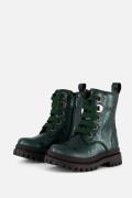 Shoesme New Tank Veterboots groen Leer