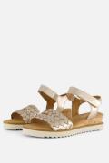 Gabor Sandalen beige Leer