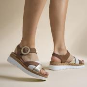 Feyn Sandalen cognac Nubuck