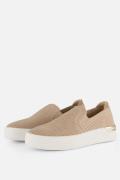 S.Oliver Instappers beige Textiel