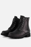 Remonte Veterboots zwart Leer