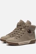 Rieker Veterboots beige Nubuck