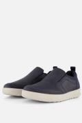 Ecco Byway Sneakers blauw Leer