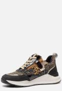 Puma rebound V6 mid space belle sneakers zwart