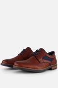 Rieker Veterschoenen bruin Leer