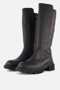 Muyters Hoge Laarzen zwart Leer