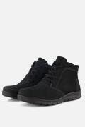 Ecco Babett Veterboots zwart Nubuck