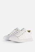 Shoesme Glitter Sneakers wit Leer