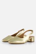 Tamaris Slingback Pumps goud Synthetisch