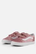 Vans Old Skool V Glitter Sneakers roze