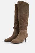 Linea Zeta lange laarzen taupe