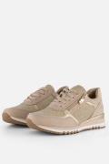 Marco Tozzi Sneakers beige Textiel