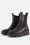 Tamaris Chelsea boots zwart Leer