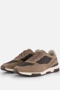 Van Lier Sneakers taupe Nubuck