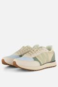 Woden Ronja Sneakers groen Leer