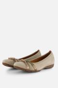 Gabor Instappers beige Leer