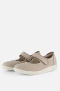 Ecco Soft 2.0 Mary-Jane beige Synthetisch