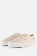 Tommy Hilfiger Vulc Cup CVS Sneakers beige Textiel
