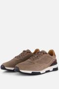 Van Lier Romeo Sneakers taupe Leer