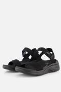 Skechers Go Walk Arch Fit Sandalen zwart Textiel
